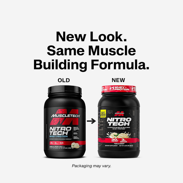 MuscleTech Nitro Tech Vanilla 2lbs