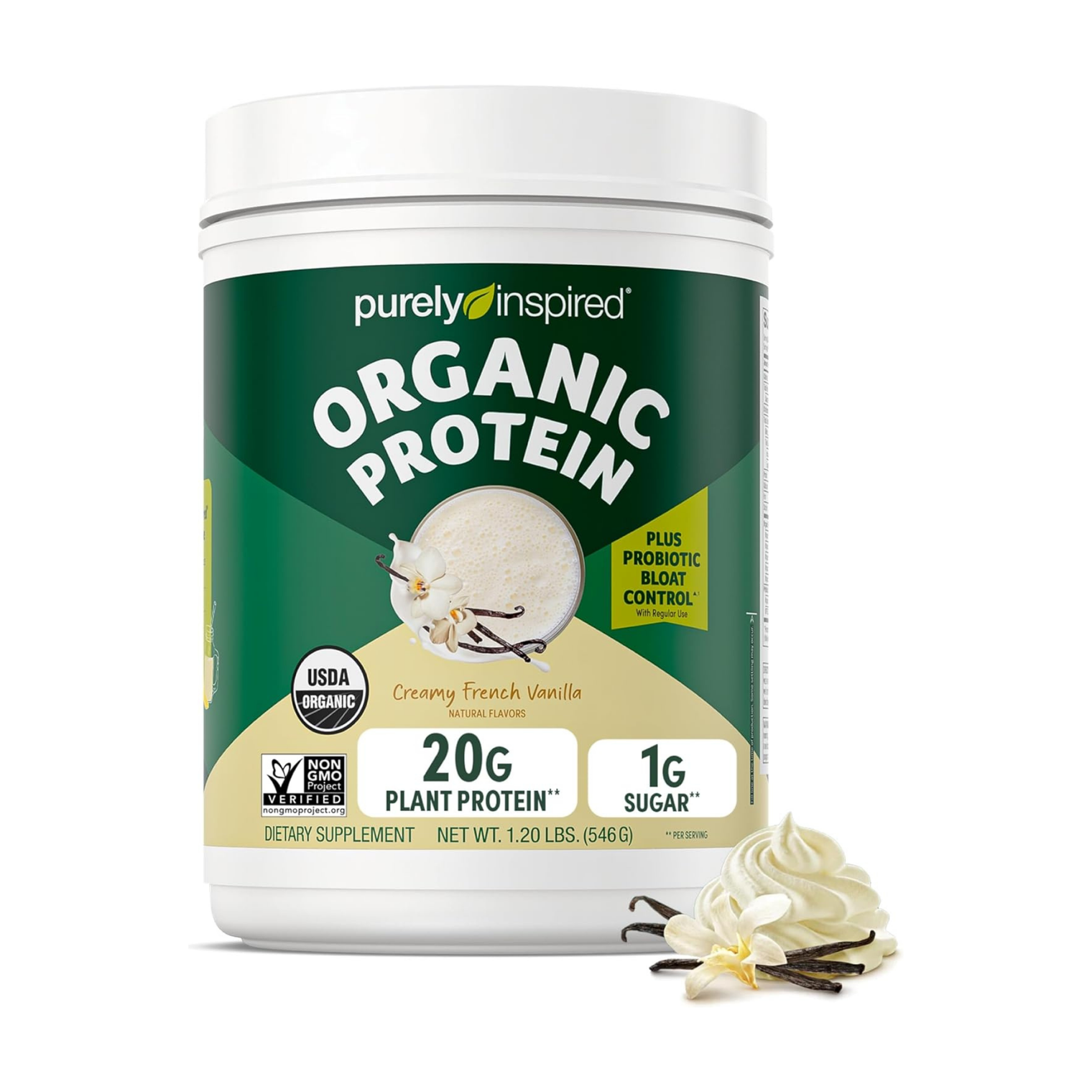 Purely Inspired Organic Protein 16serv Vanilla US