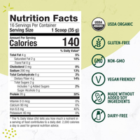 Purely Inspired Organic Protein 16serv Vanilla US