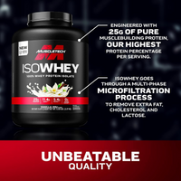 MuscleTech Iso Whey Vanilla 5lbs