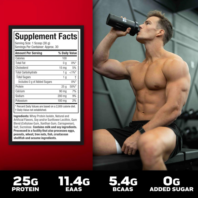 MuscleTech Iso Whey Vanilla 2lbs