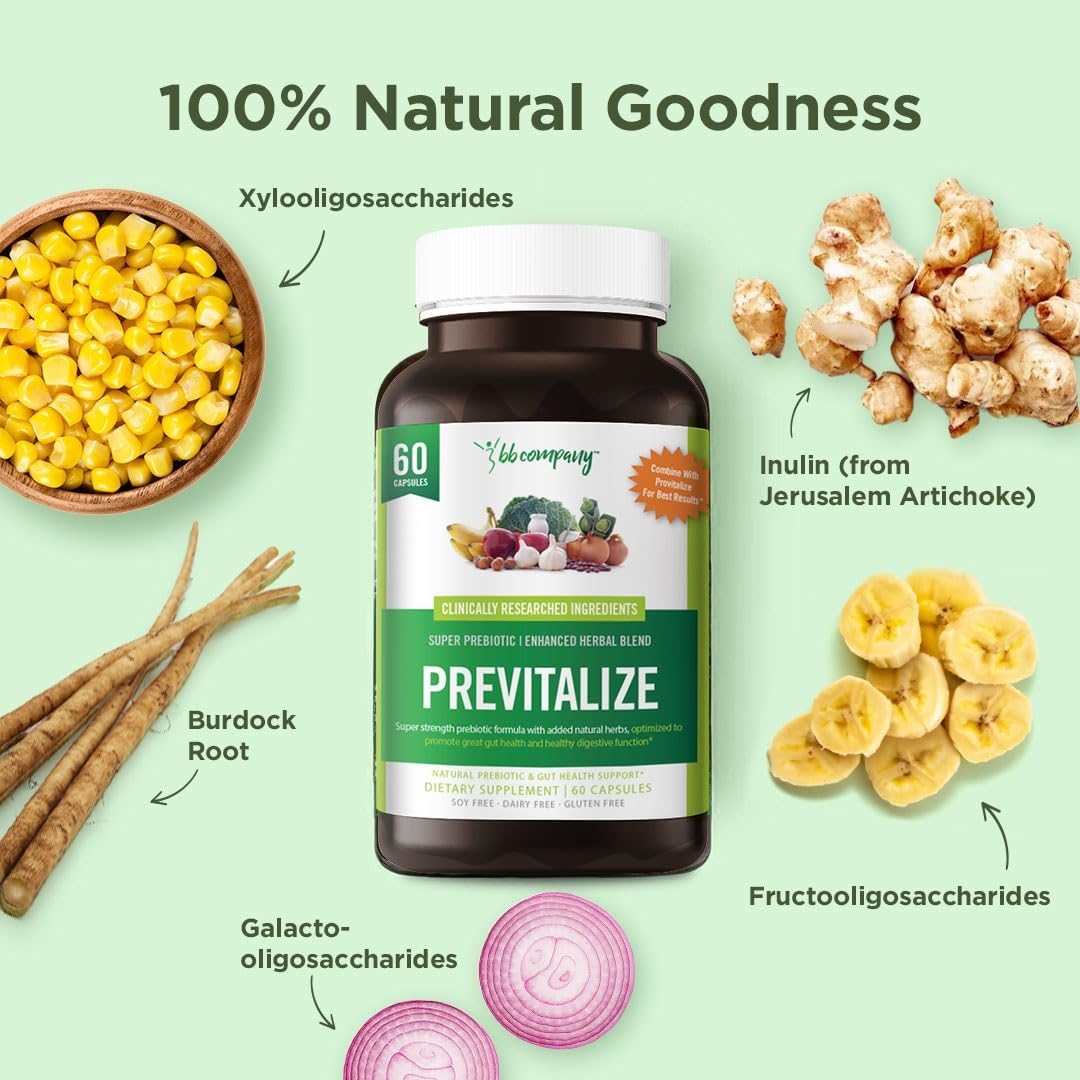 Previtalize Super Prebiotic Green 60 Caps