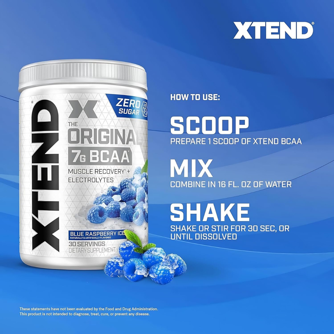 Xtend Blue Raspberry Ice 30 Serv