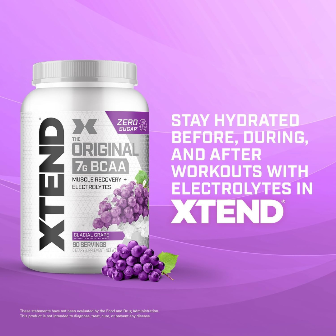 Xtend Glacial Grape Powder 90 Servings