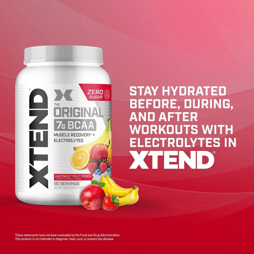 Xtend Knockout Fruit Punch Powder 90 Servings