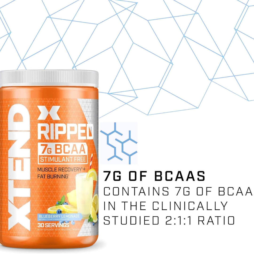 Xtend Ripped Blueberry Lemonade Powder 30 Servings
