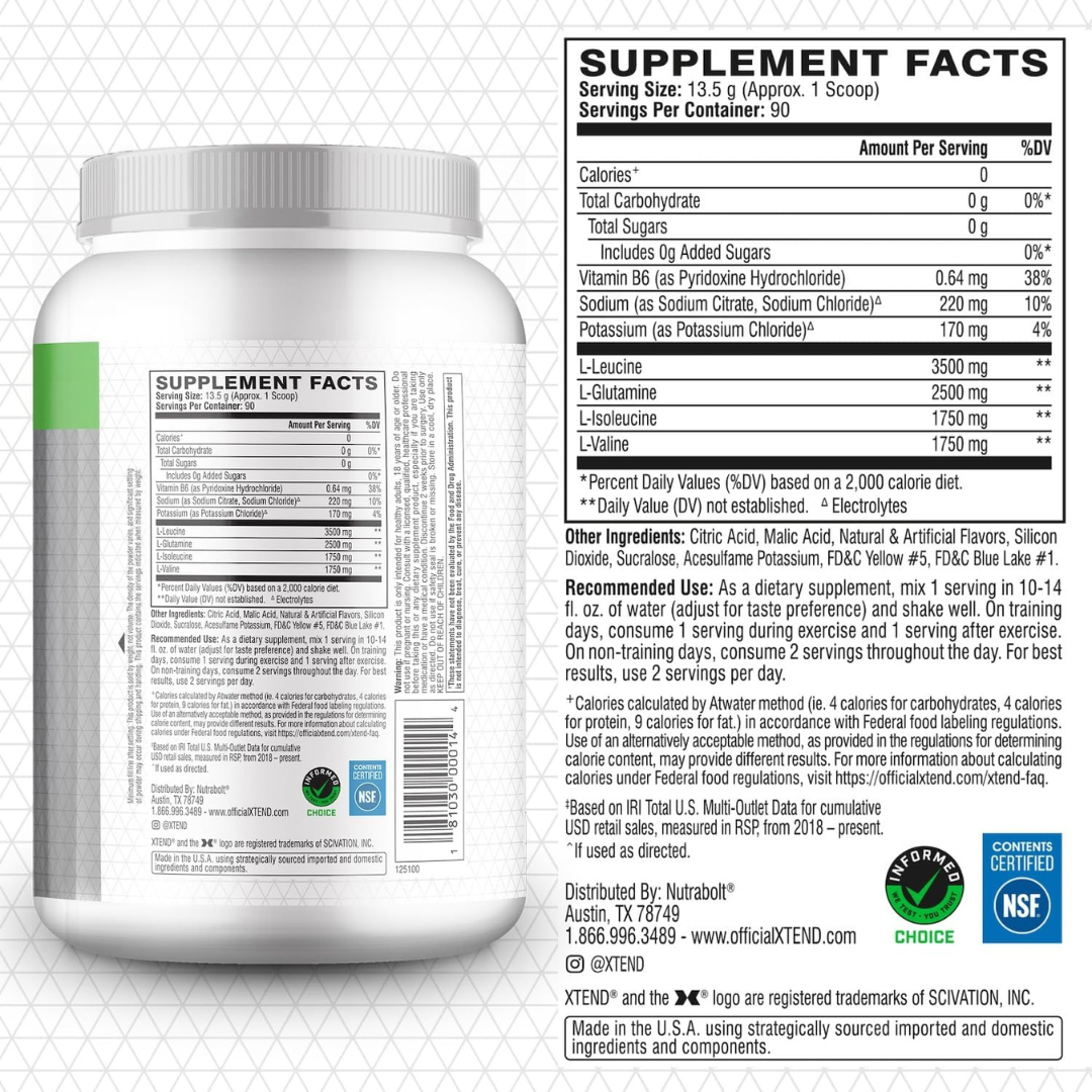 Xtend Smash Apple Powder 90 Servings