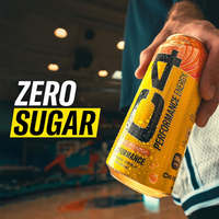 C4 Carbonated Drink Tropical Passion Flavor - Pack of 12  (355 ml)