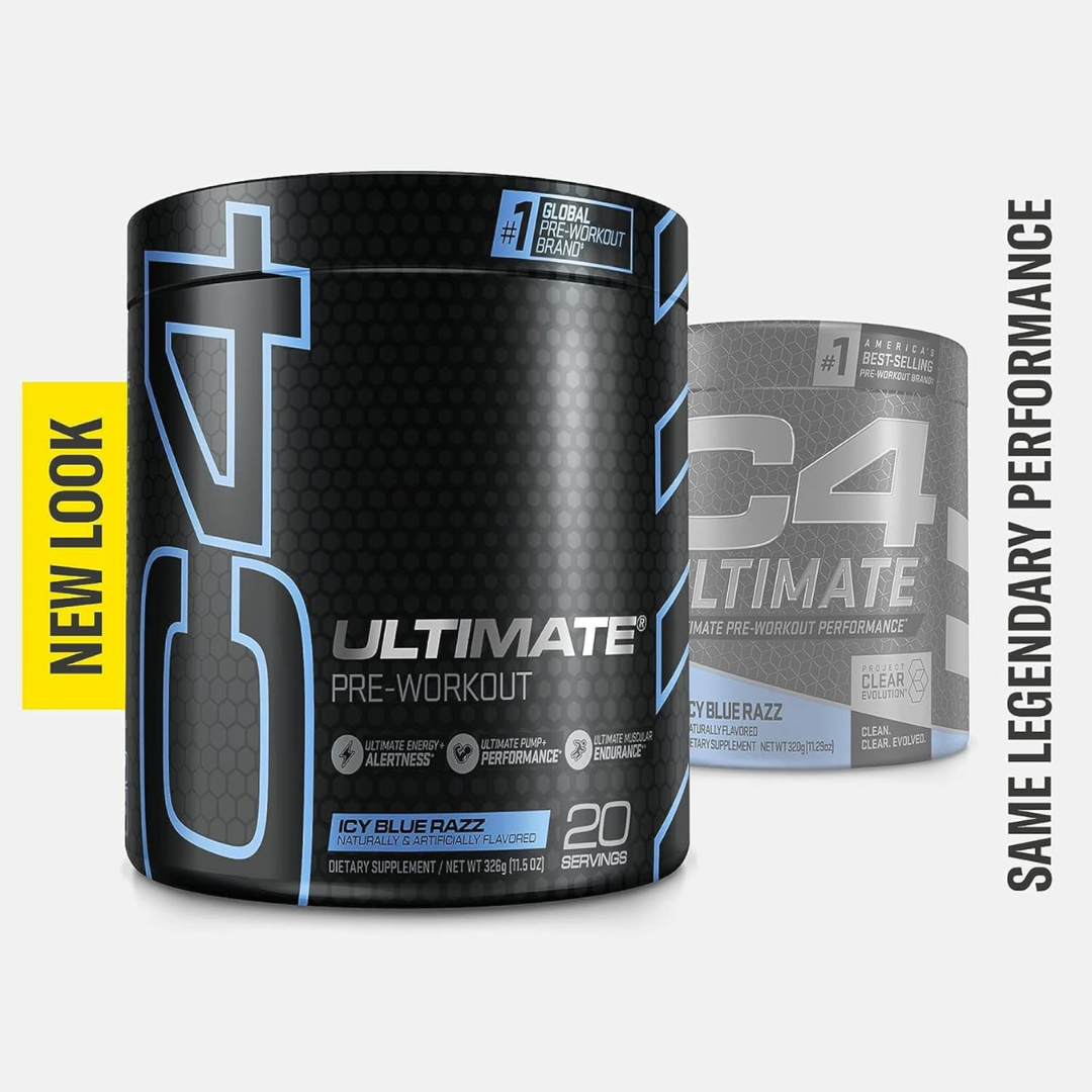 C4 Ultimate 12 Servings Icy Blue Razz