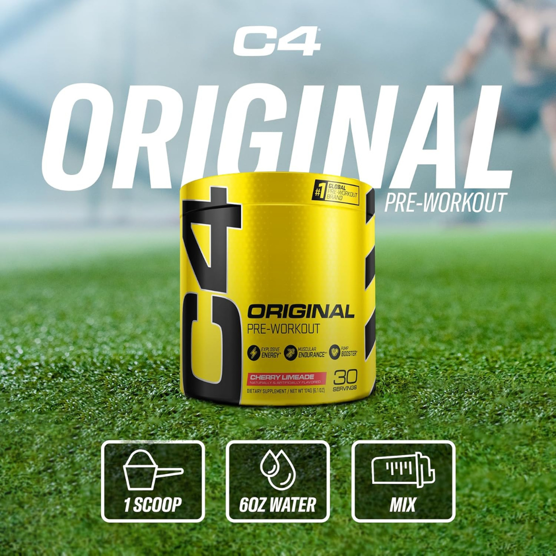 C4 Original Cherry Limeade  Powder 60 Servings