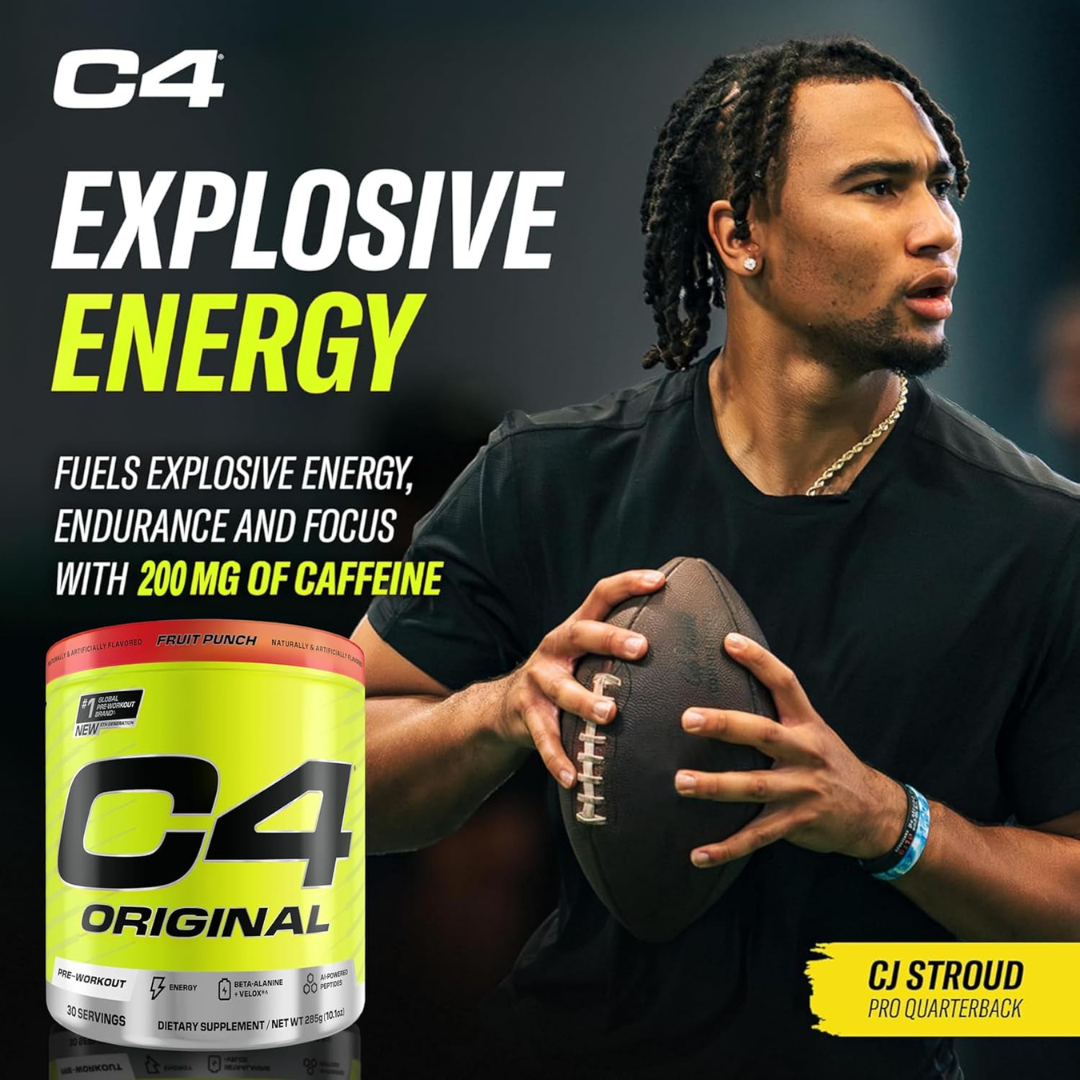 C4 Original Fruit Punch Powder 30 C4rvings