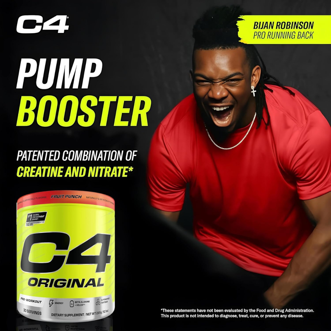 C4 Original Fruit Punch Powder 30 C4rvings