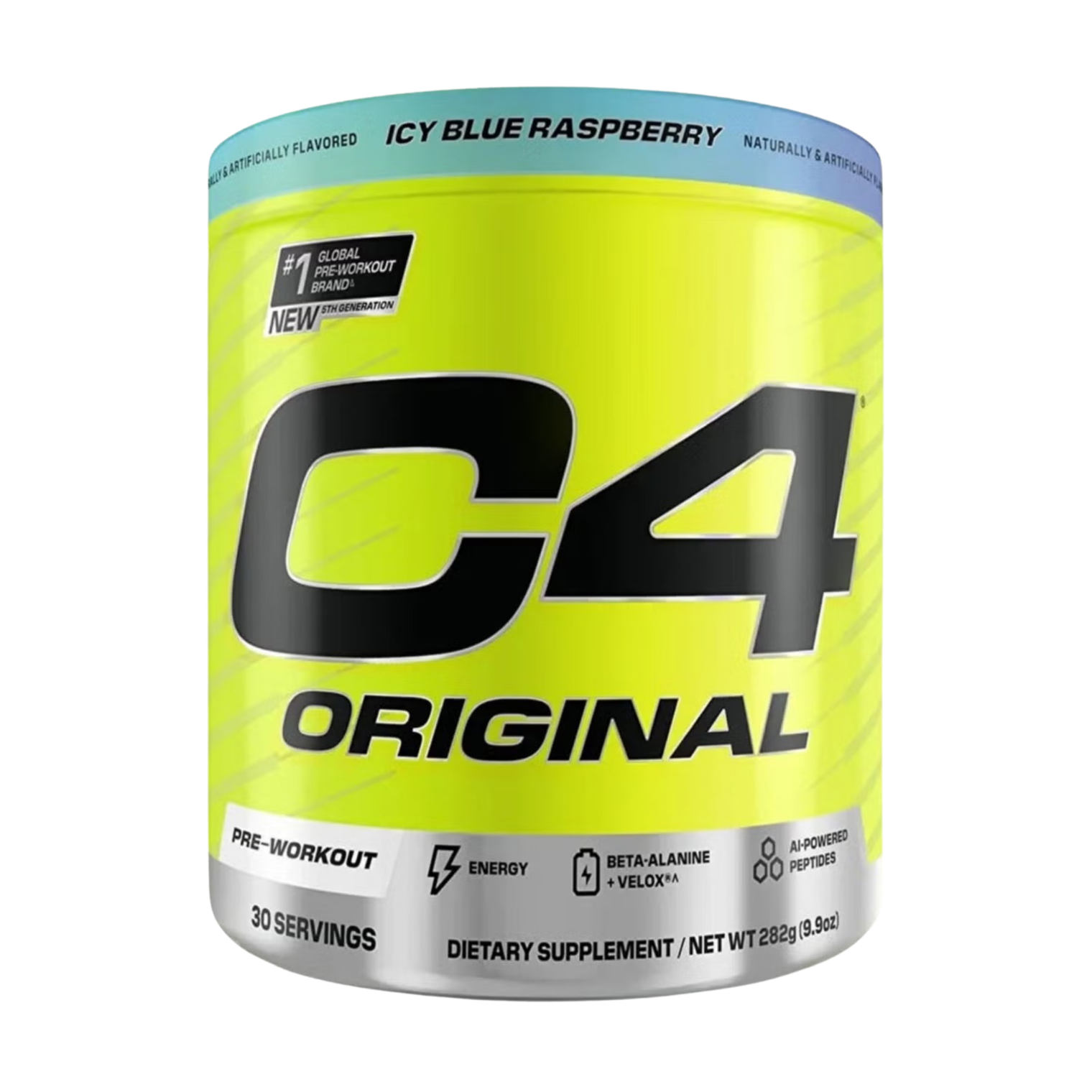 C4 Original Icy Blue Raspberry Powder 30 Servings
