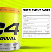 C4 Original Orange Powder 30 Servings