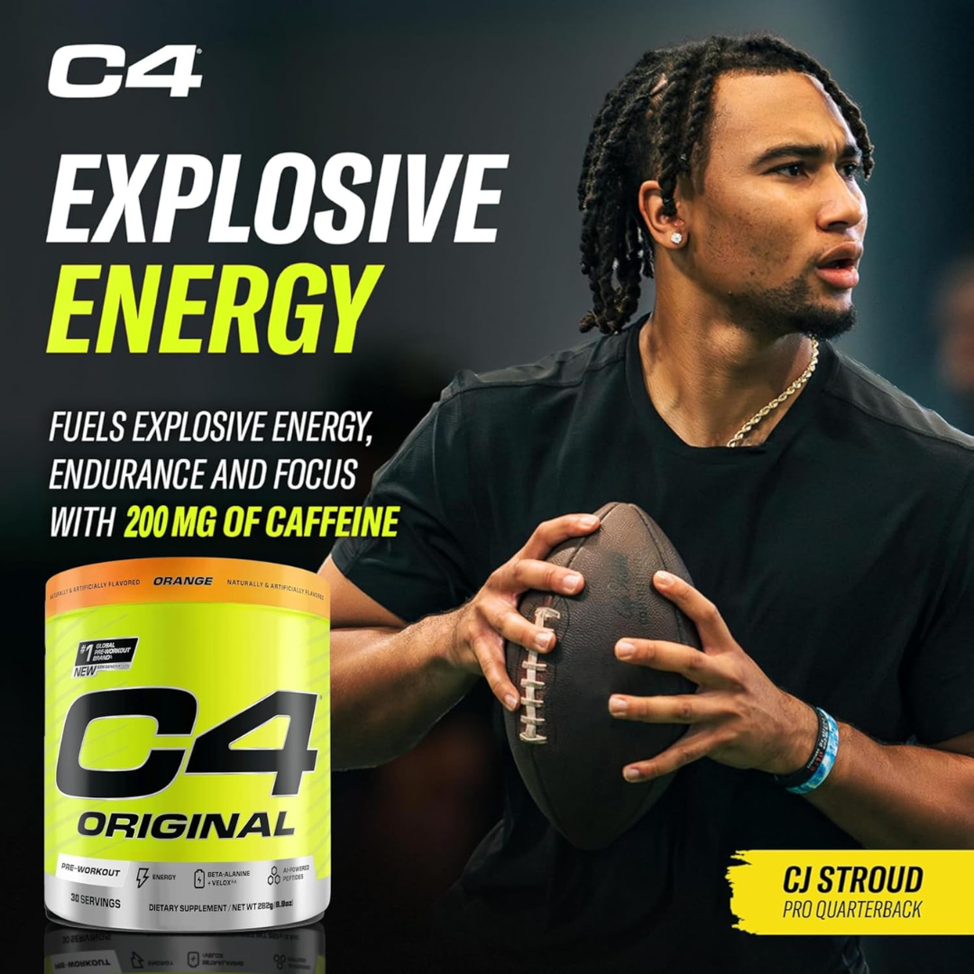 C4 Original Orange Powder 30 Servings