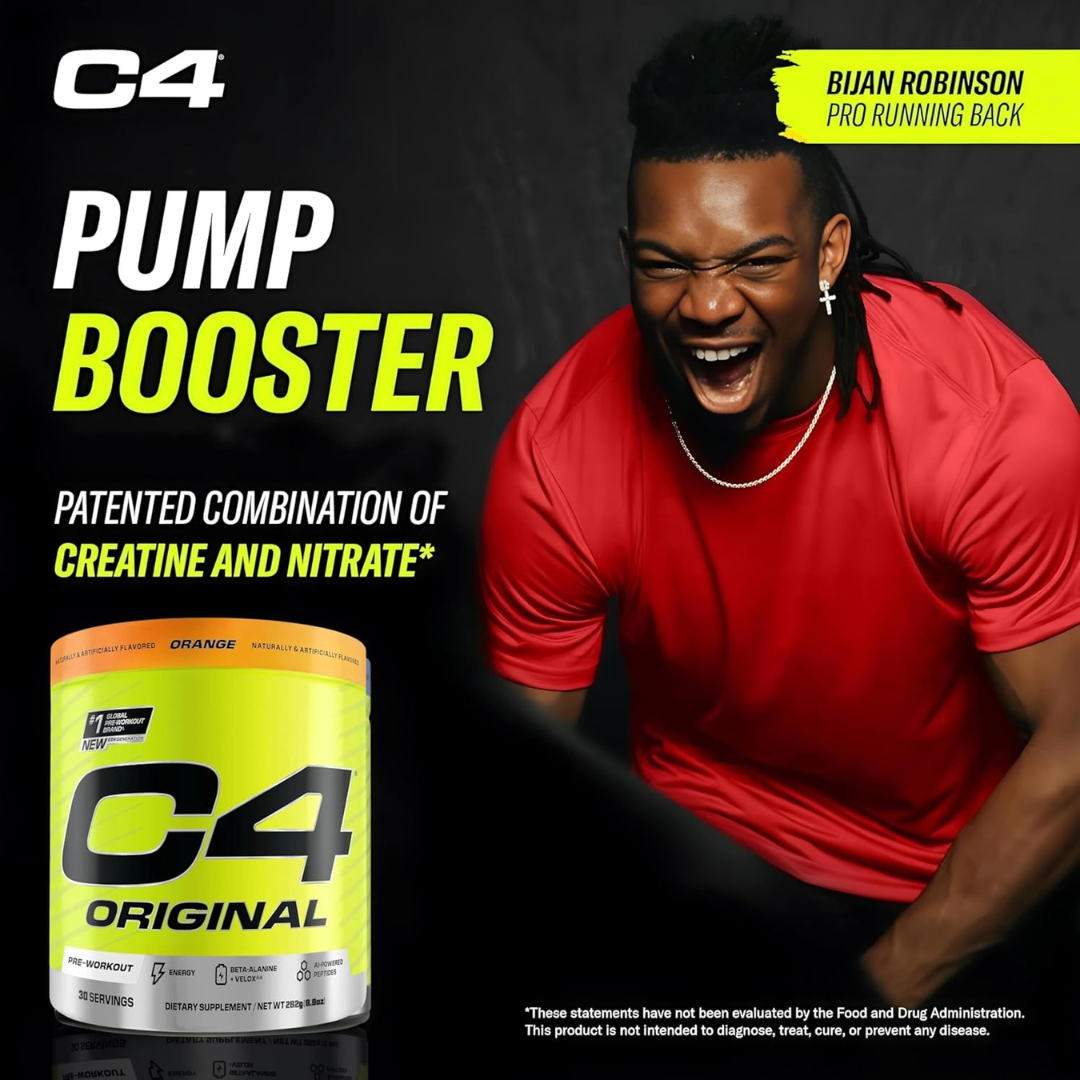 C4 Original Orange Powder 30 Servings