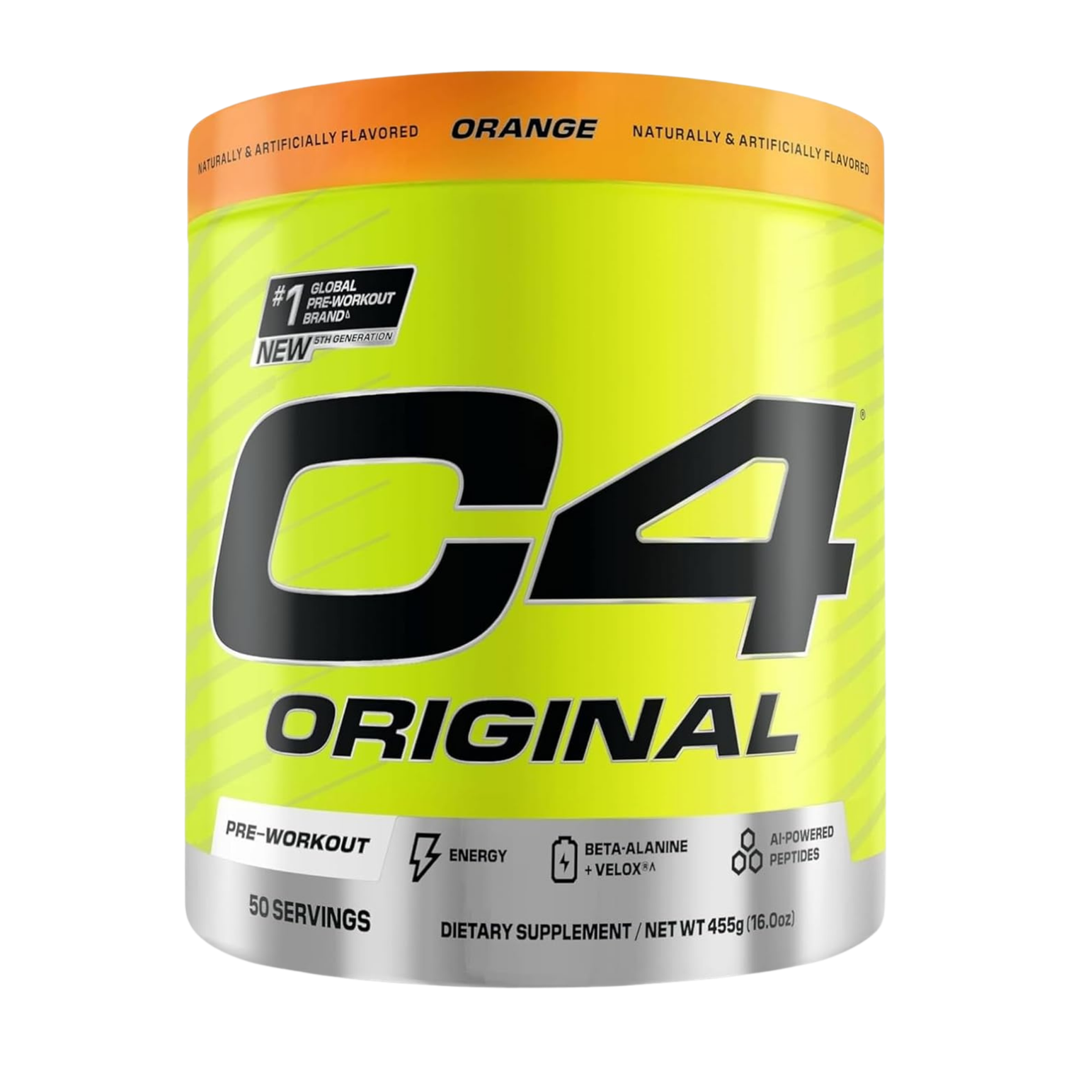 C4 Original Orange Burst Powder 50 Servings