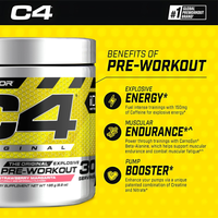 C4 Original Strawberry Margarita Powder 30 Servings