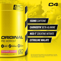 C4 Original Strawberry Margarita Powder 60 Servings