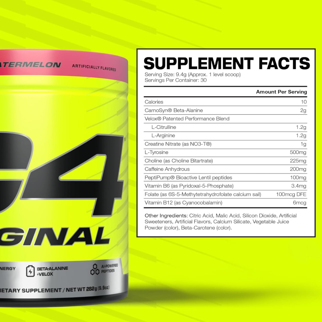C4 Original Watermelon Powder 30 Servings