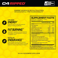 C4 Ripped Raspberry Lemonade Powder 30 Servings