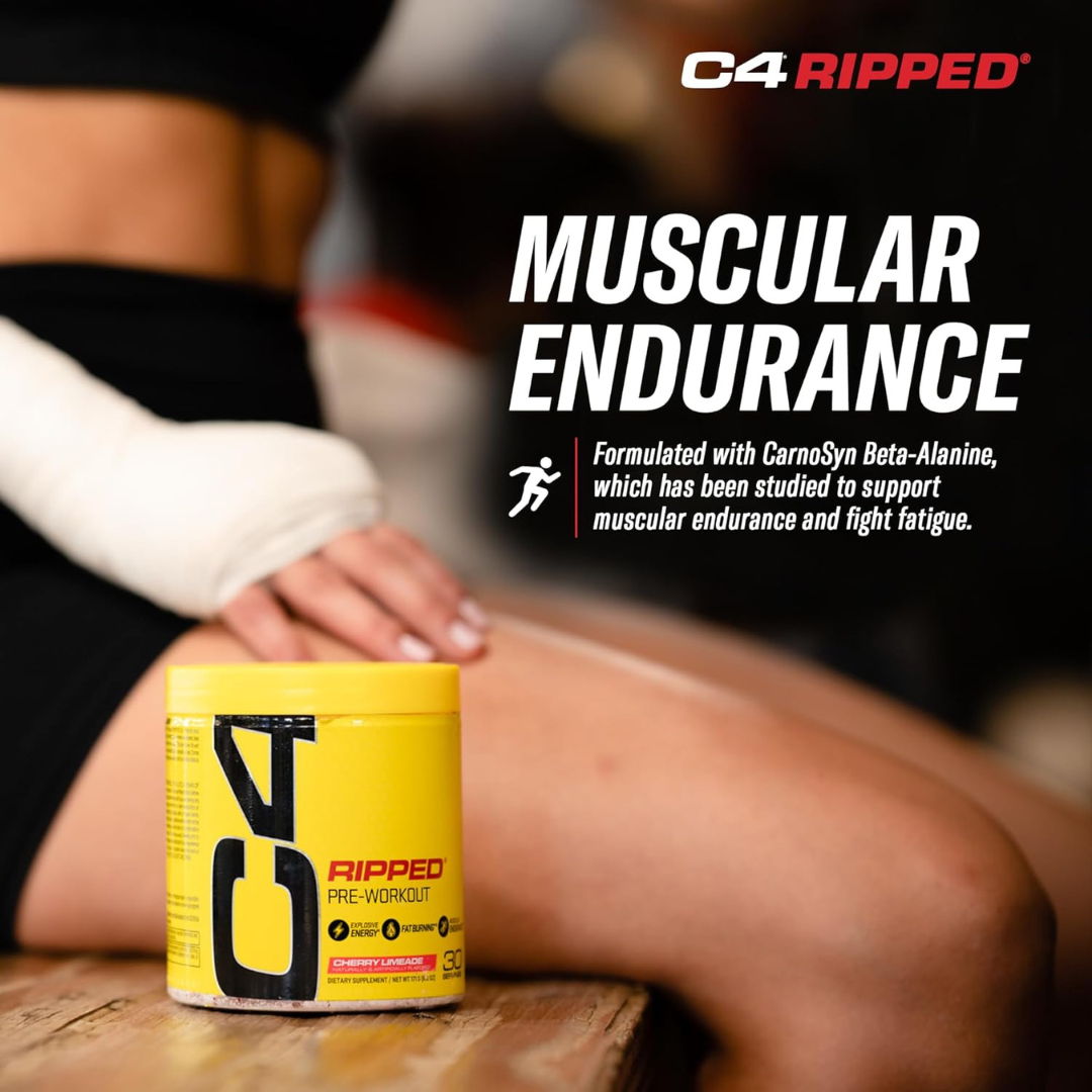 C4 Ripped Raspberry Lemonade Powder 30 Servings
