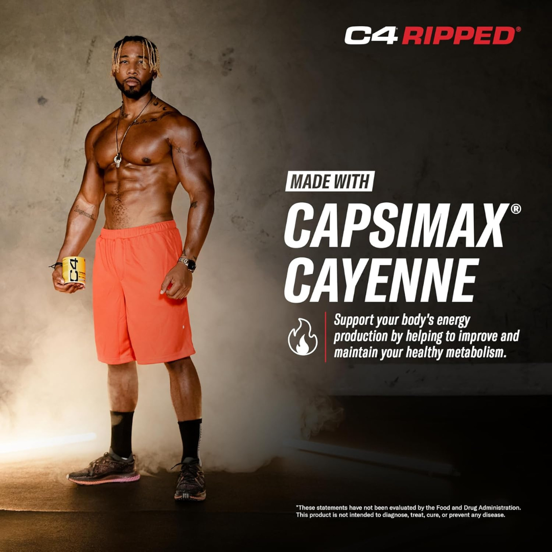 C4 Ripped Tropical Punch Powder 30 Servings
