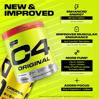 C4 Original Fruit Punch Powder 50 Servings