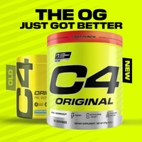 C4 Original Fruit Punch Powder 50 Servings