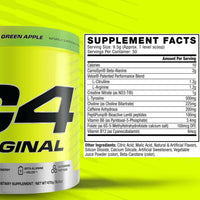 C4 Original Green Apple Powder 50 Servings