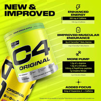 C4 Original Green Apple Powder 50 Servings