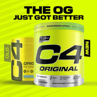 C4 Original Green Apple Powder 50 Servings