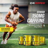 C4 Ripped Icy Blue Razz Powder 30 Servings