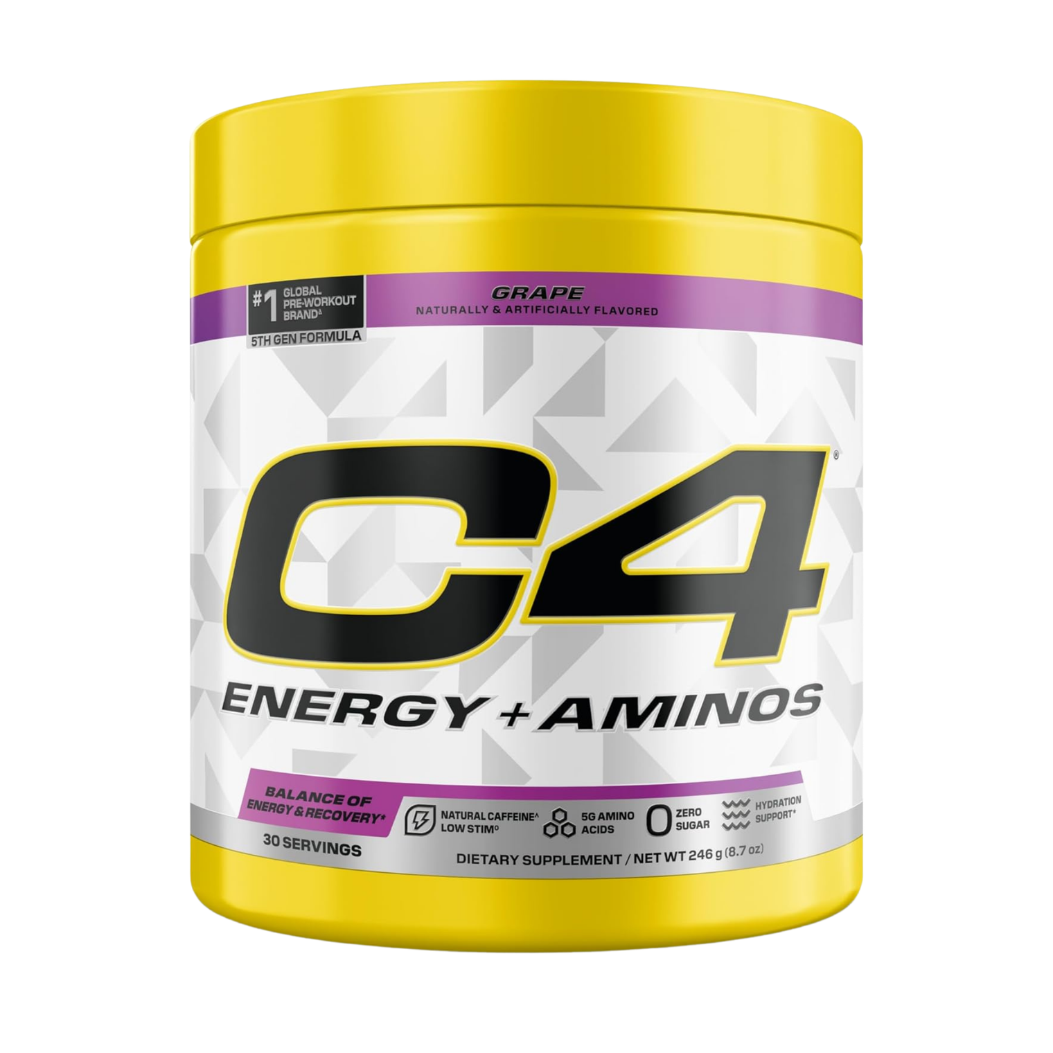 C4 Energy + Aminos Grape 30 servings US
