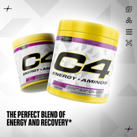 C4 Energy + Aminos Grapes 30 Servings