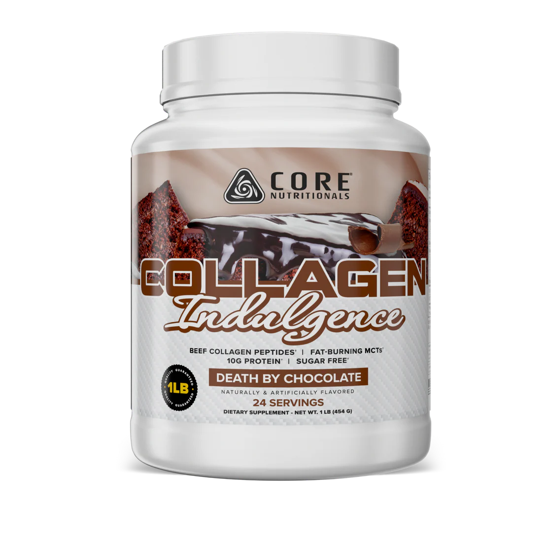 Core Nutritionals ESSENTIALS Collagen 1lb Indulgence Death By Chocolate