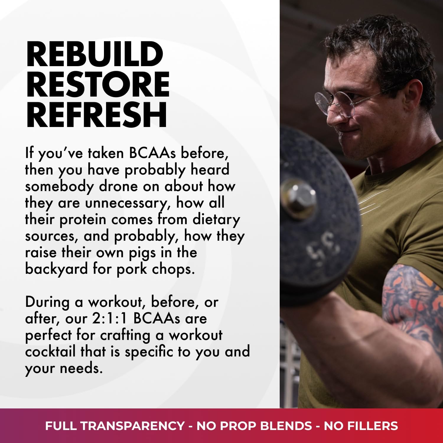 Core Nutritionals ESSENTIALS BCAAs 2:1:1 300g