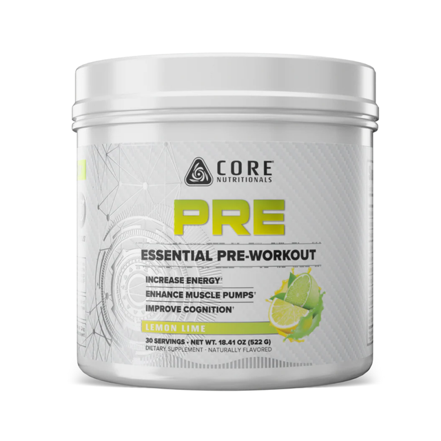 Core Nutritionals PRE WORKOUT Essential PRE Lemon Lime