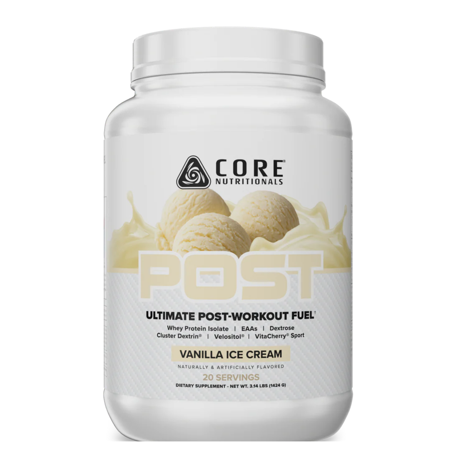 Core Nutritionals INTRA and POST WORKOUT POST 3.3lb Hot Cocoa