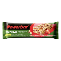 PowerBar Natural Energy Cereal Strawberry & Cranberry Vegan Energy Bar – 40g