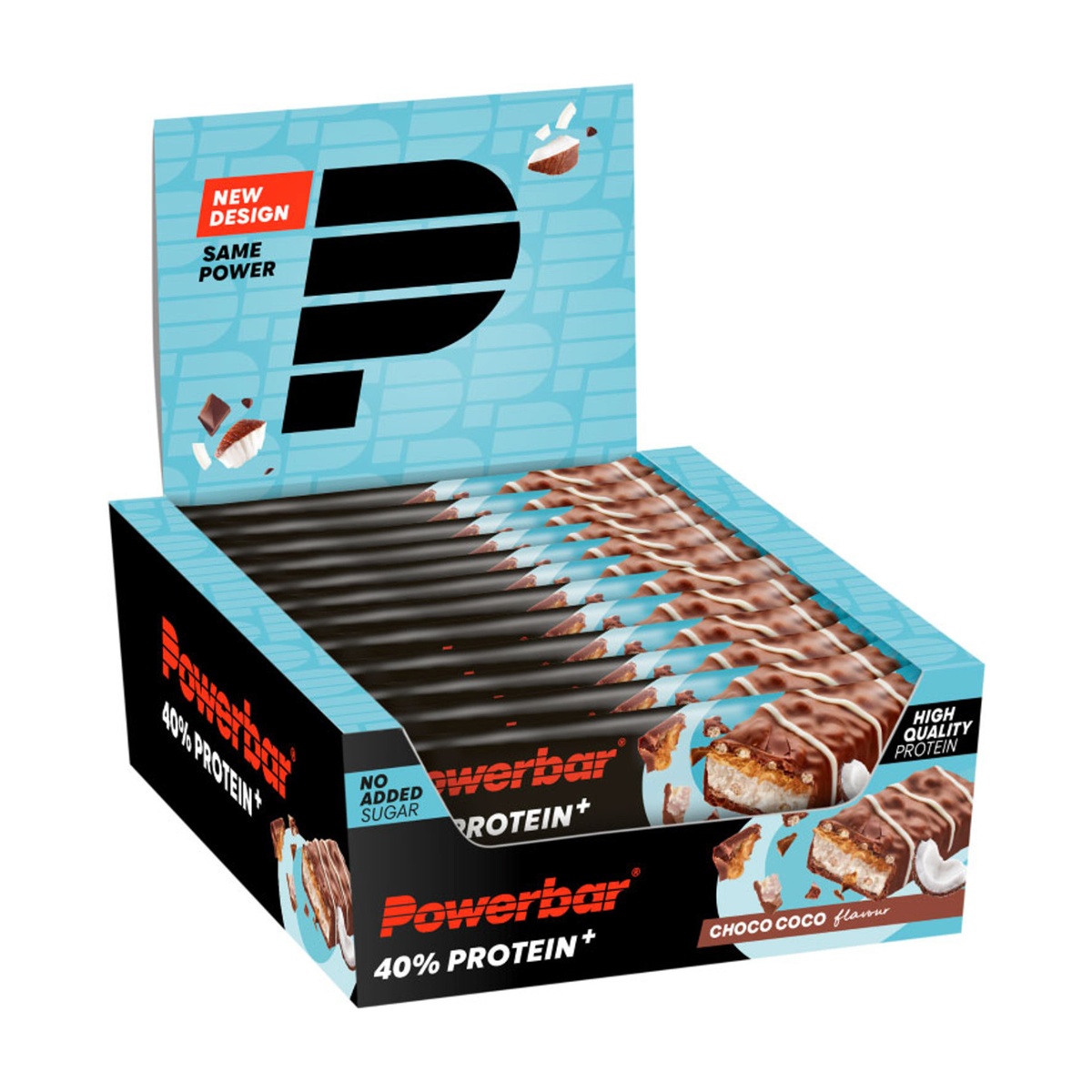 PowerBar PB 40% Protein + Chocolate Coconut Crispy Sports Bar - 40g