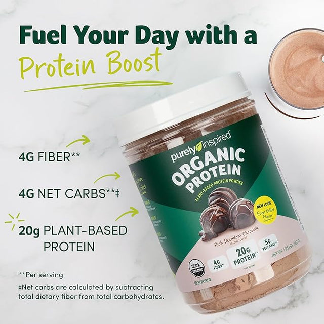 Purely Inspired Organic Protein Chocolate Flavor - 16 Servings