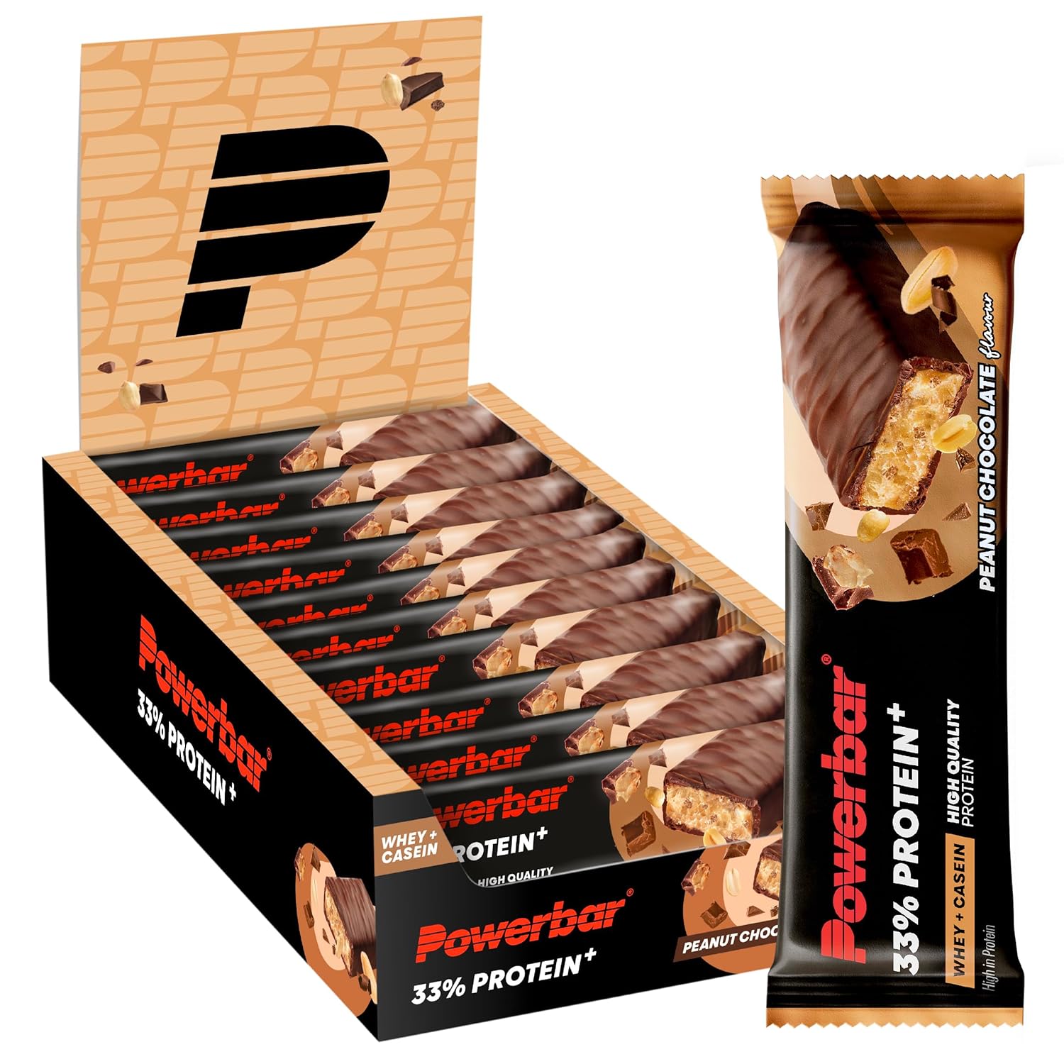 PowerBar ProteinPlus 33% Peanut Chocolate Protein Bar – 90g