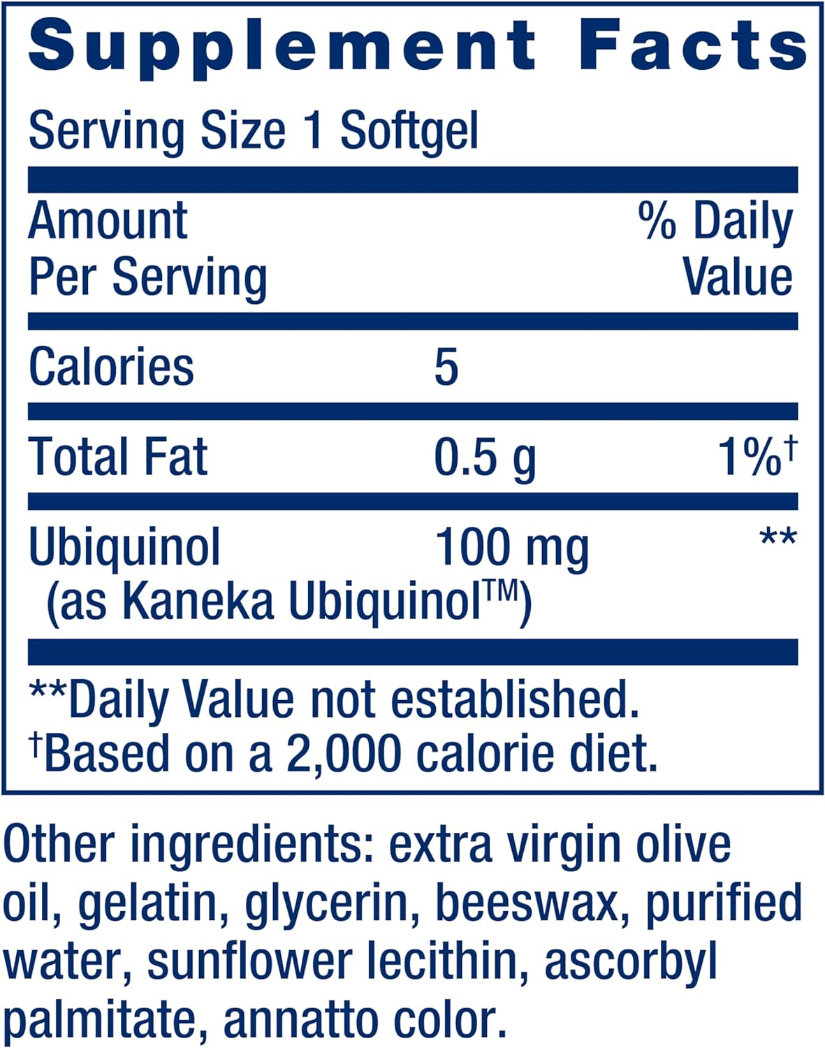 Life Extension-Super Ubiquinol CoQ10, 100 mg, 60 softgels