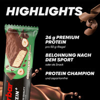 PowerBar ProteinPlus 52% Chocolate Nut Protein Bar –  50g