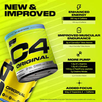 C4 Original Icy Blue Razz Powder 30 Servings