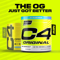 C4 Original Icy Blue Razz Powder 30 Servings