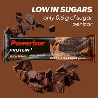 PowerBar Protein Plus Low Sugar Chocolate Brownie Protein Bar – 35g