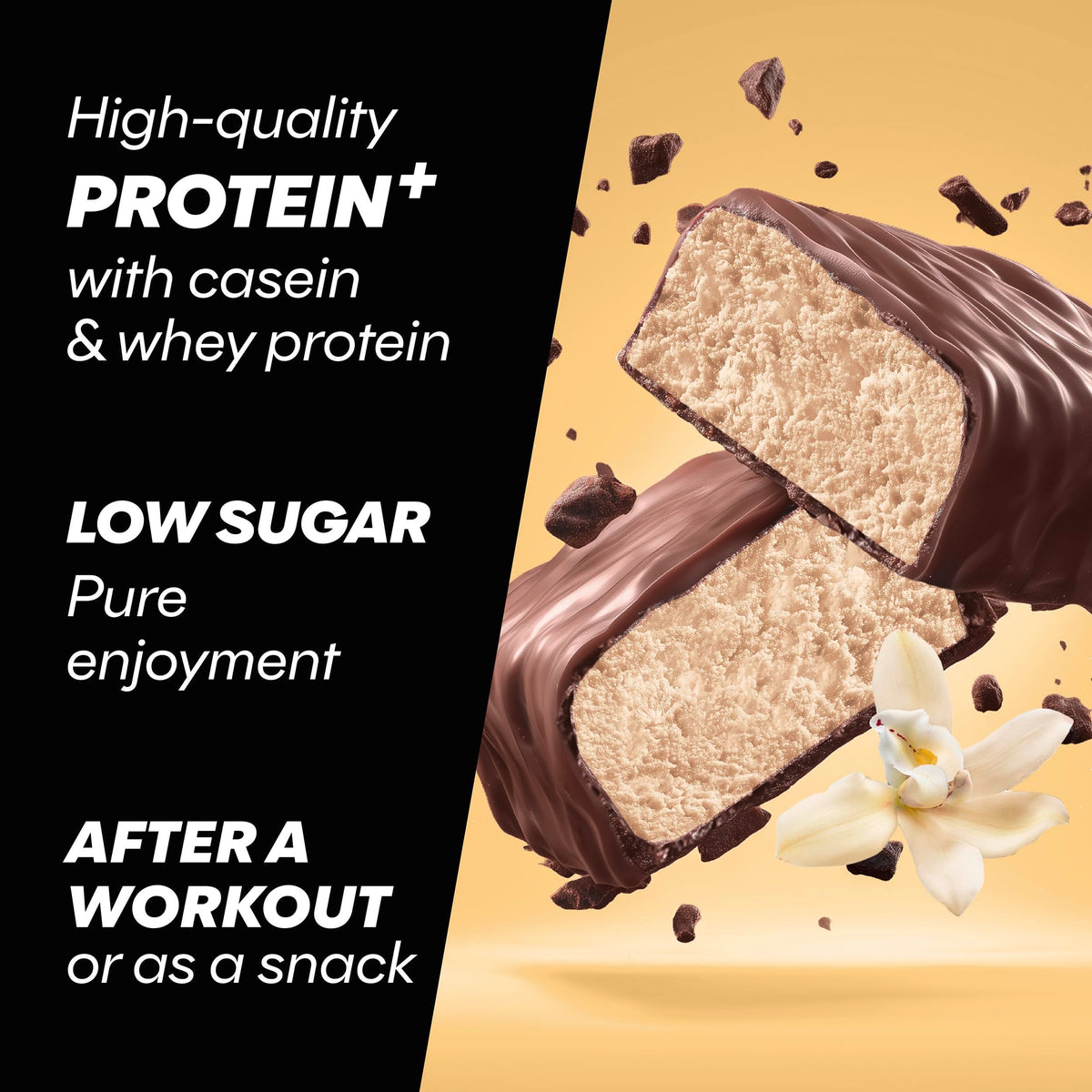 PowerBar Protein Plus Low Sugar Vanilla Protein Bar – 55g