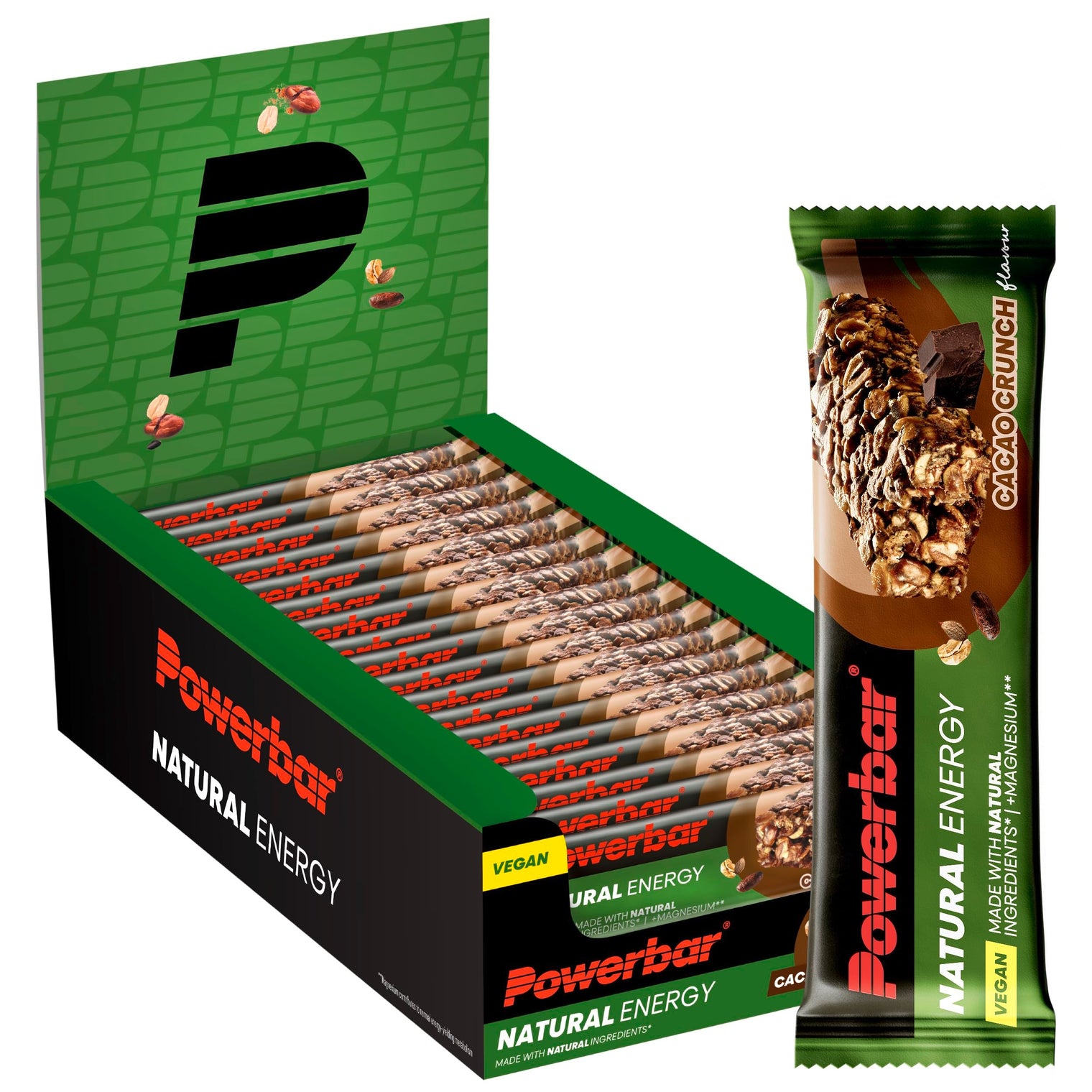 PowerBar Natural Energy Cereal Cacao Crunch Vegan Energy Bar – 40g
